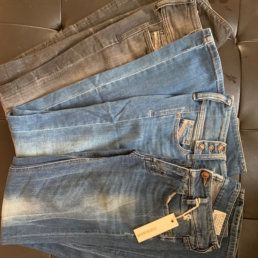 Set of Diesel Jeans sizes 24, 25